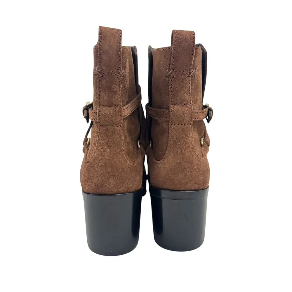 rag & bone brown suede